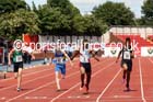 Junior boys 100 metres, 2015 English Schools Track and Field Champs., Gateshead Stadium. Photo: David T. Hewitson/Sports for All Pics